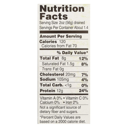 Wild Planet Wild Yellowtail Fillets in Extra Virgin Olive Oil, 4.375 Oz Pack of 12