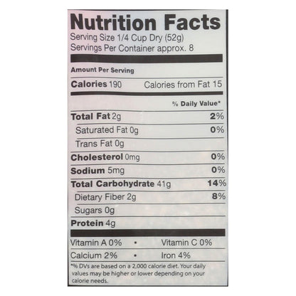 Truroots Organic Germinated Brown Rice: Whole Grain Goodness in a Pack of Six (14 Oz Each)