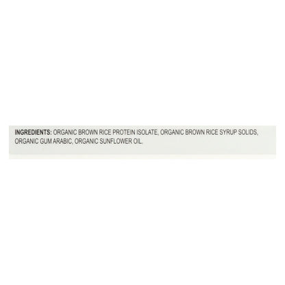 Growing Naturals Rice Protein Powder - 16.19 Oz.
