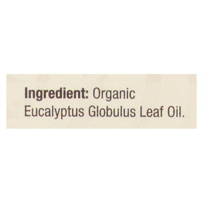 Nature's Answer Organic Eucalyptus Essential Oil, 0.5 Oz.