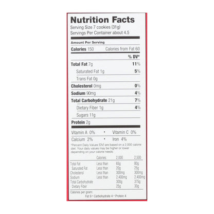 Homefree Gluten-Free Chocolate Chip Mini Cookies, 5 Oz. Pack of 6