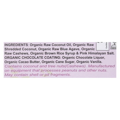 Nelly's Organics Coconut Candy Bars (Pack of 9 - 1.6 Oz. Each)