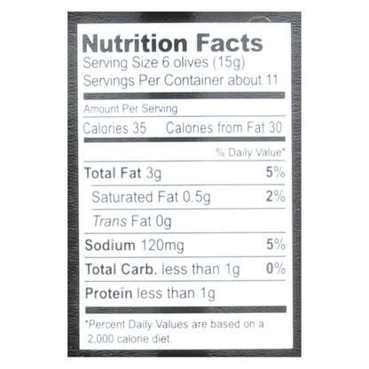 Gaea Kalamata Pitted Olives (Pack of 8) - 5.6 oz