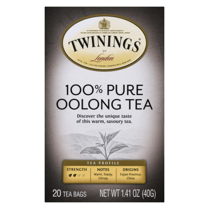 Twinings Tea China Oolong Black Tea, 20 Tea Bags (Pack of 6)