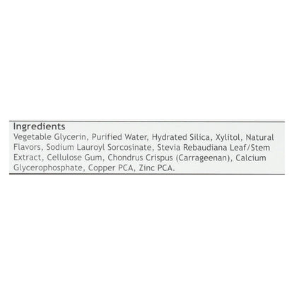 Epic Dental Fluoride-Free Xylitol Toothpaste (Spearmint Fresh Breath, 4.9 Oz.)