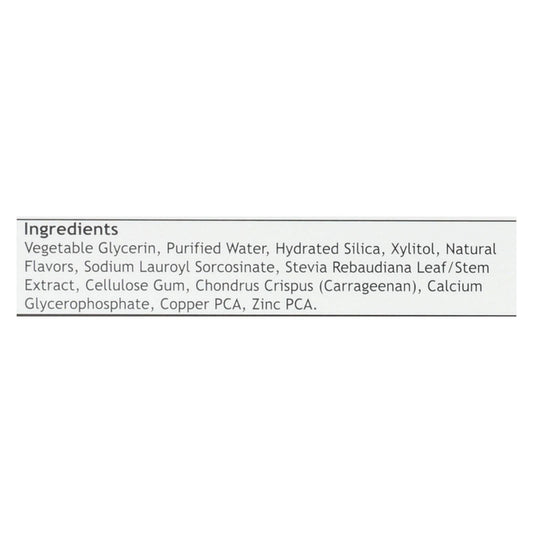 Epic Dental Fluoride-Free Xylitol Toothpaste (Spearmint Fresh Breath, 4.9 Oz.)