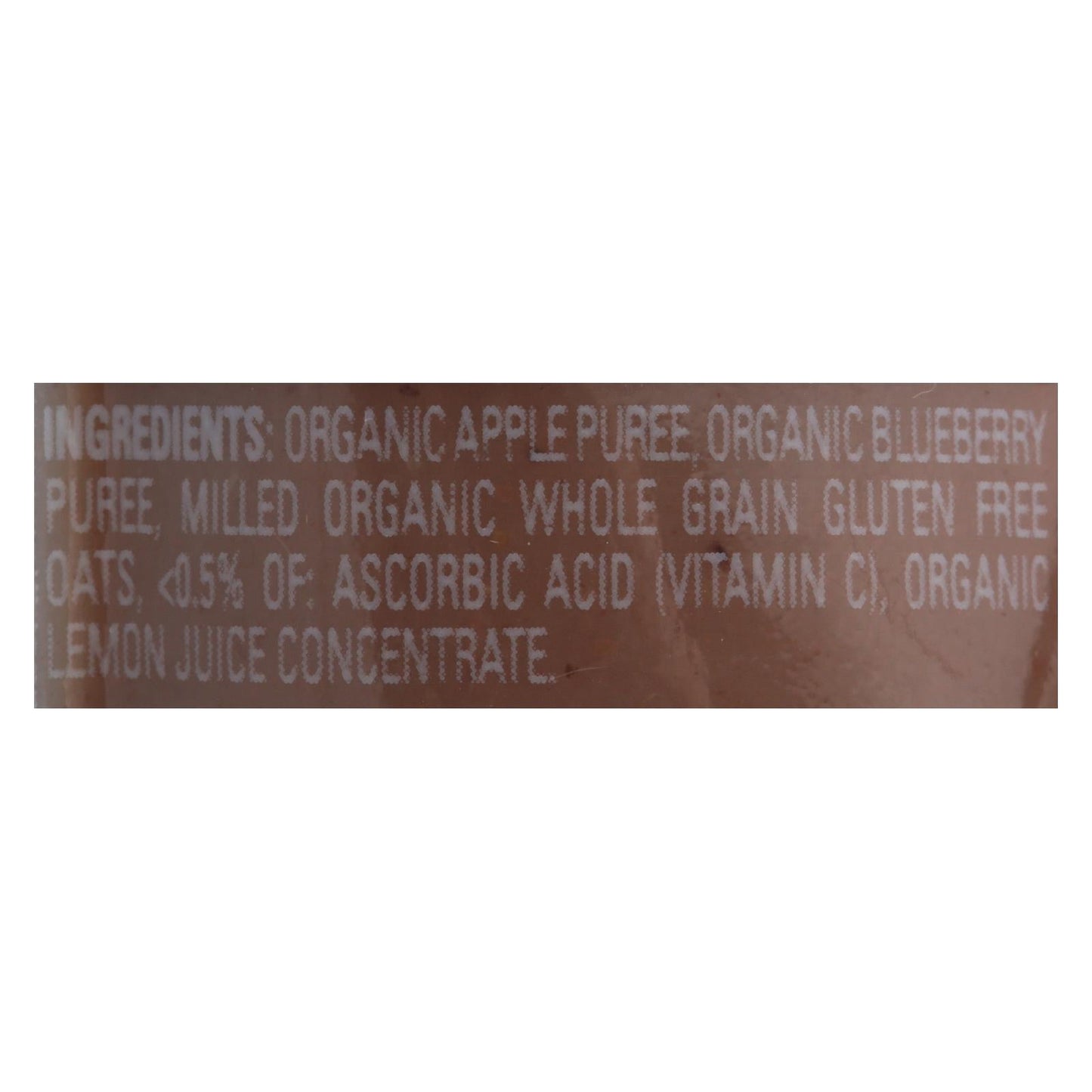 Happy Baby Clearly Crafted Apple Blueberries and Oats, 4 Oz., 16-Pack