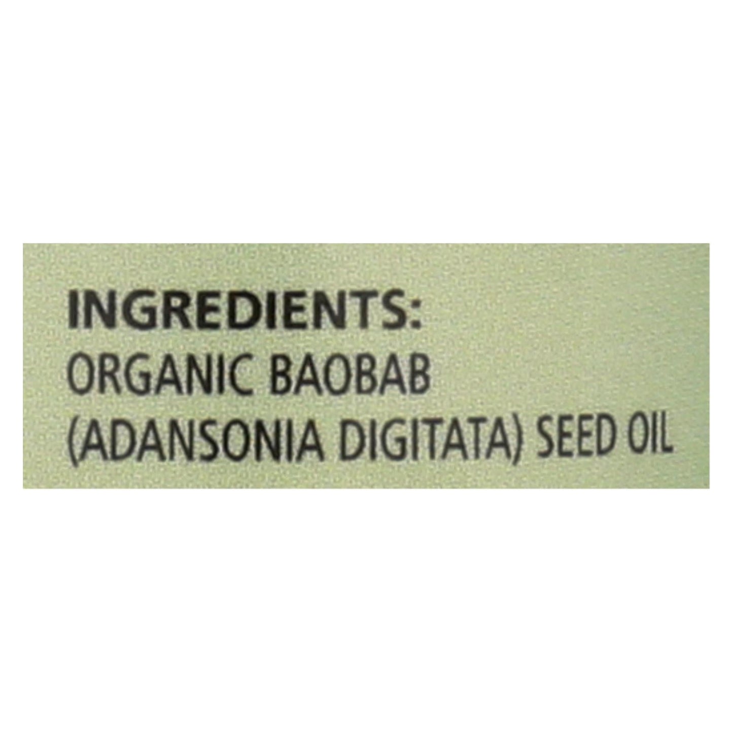 Aura Cacia Pure Baobab Oil, 1 Fl Oz