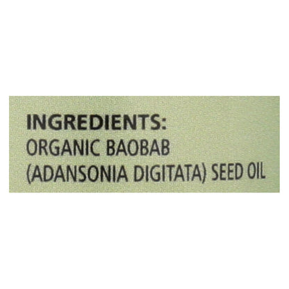 Aura Cacia Pure Baobab Oil, 1 Fl Oz