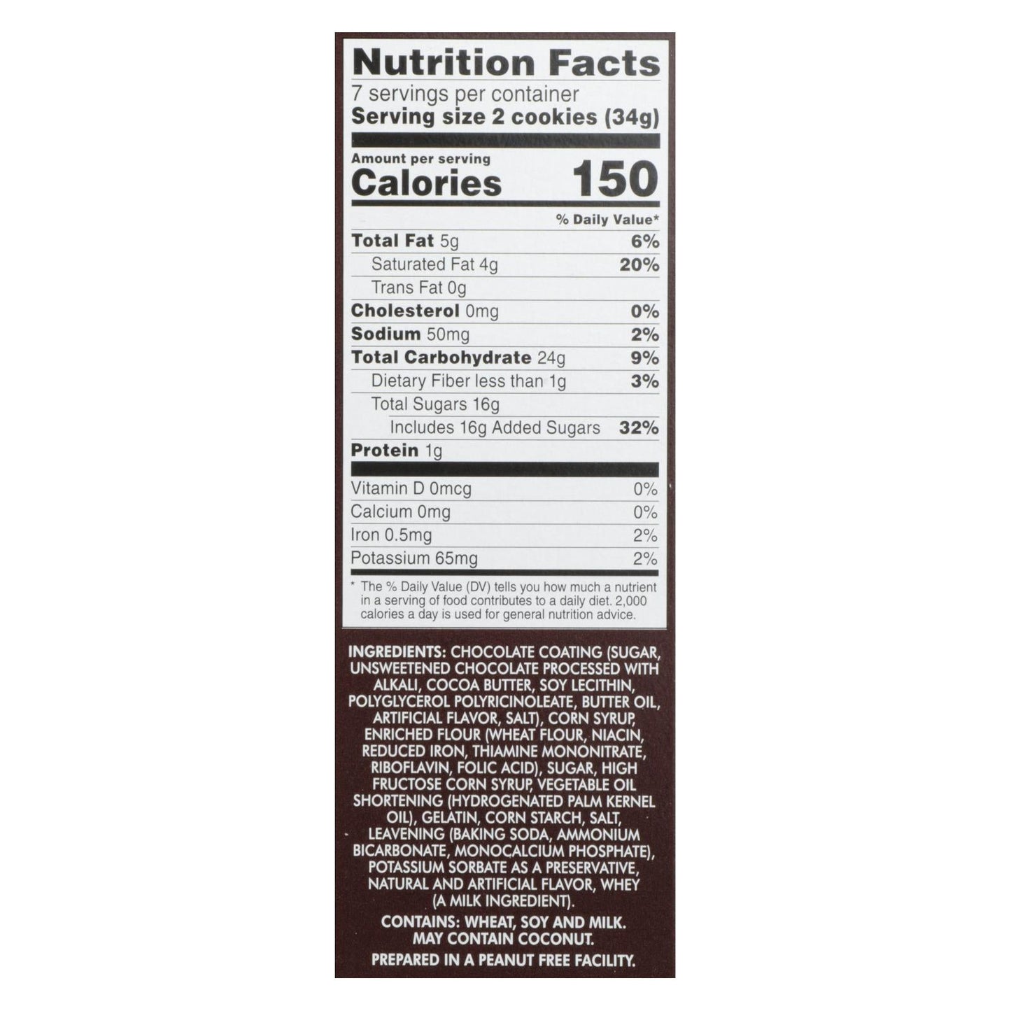 Dare Whippet Pure Chocolate Bars - Original Flavor (Pack of 12) 8.8 Oz.