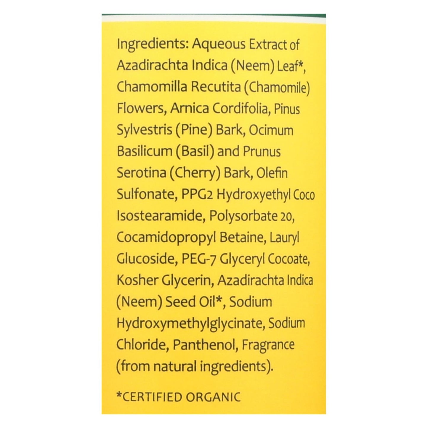 TheraNeem Gentle Formula Shampoo - 12 Fl Oz