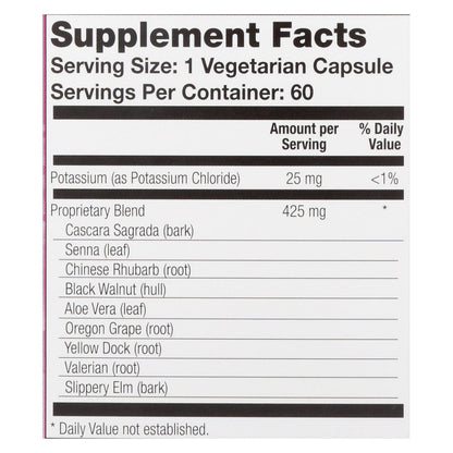 Natural Balance Colon Clenz Vegetable Capsules (Pack of 60)