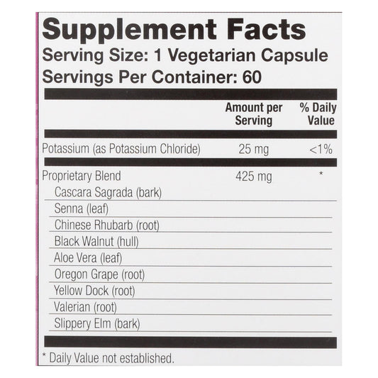 Natural Balance Colon Clenz Vegetable Capsules (Pack of 60)