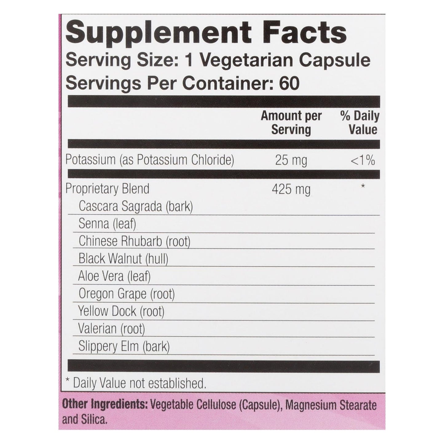 Natural Balance Colon Clenz Vegetable Capsules (Pack of 60)