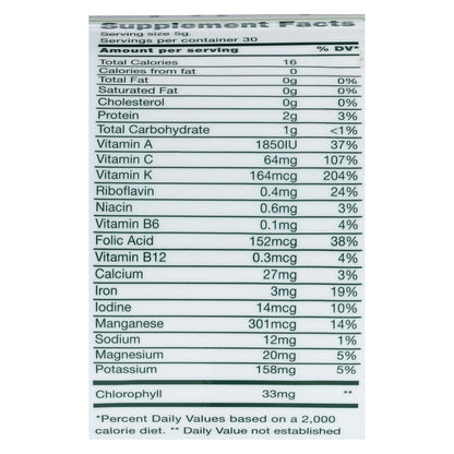 Organic Raw Wheat Grass Shots (5.3 Oz.) - Green Foods