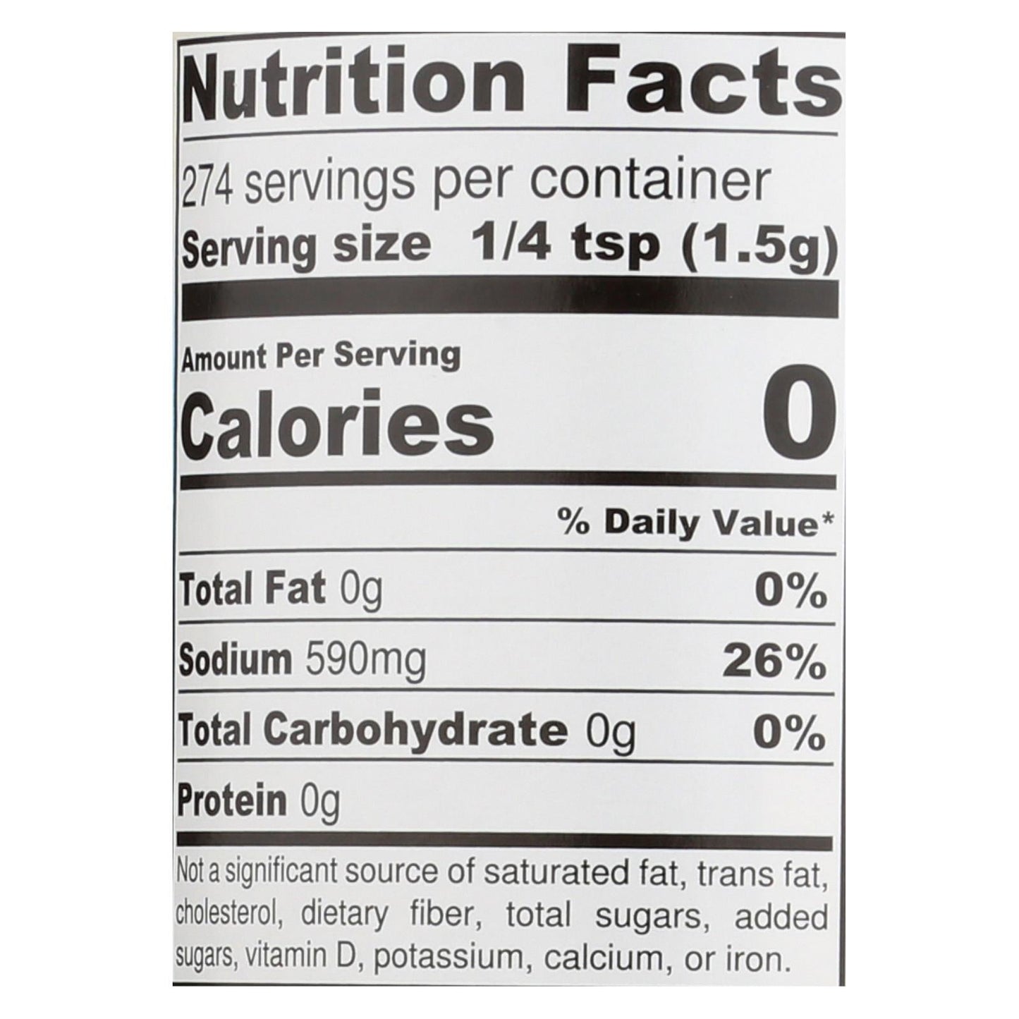 Fine Ground Sea Salt (Pack of 12) 14.5 Oz. Each