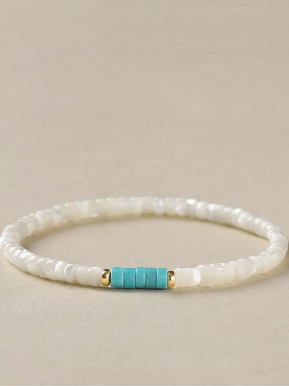 Turquoise Beaded Bracelet