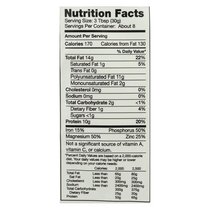 Nutiva Organic Shelled Hempseed, 8 oz, Pack of 6