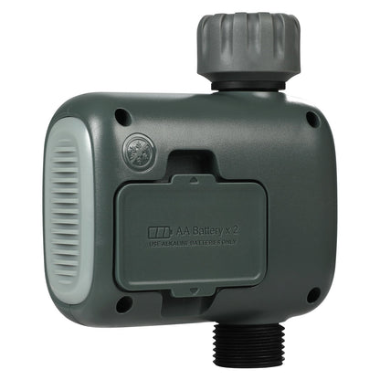 VEVOR WiFi Sprinkler Timer, Single Outlet, Smart Hose Faucet Water Timer With Brass Inlet, APP Control Via 2.4Ghz WiFi Or Bluetooth, Voice Control With Alexa Google Assistant, IPX6 For Yard Watering