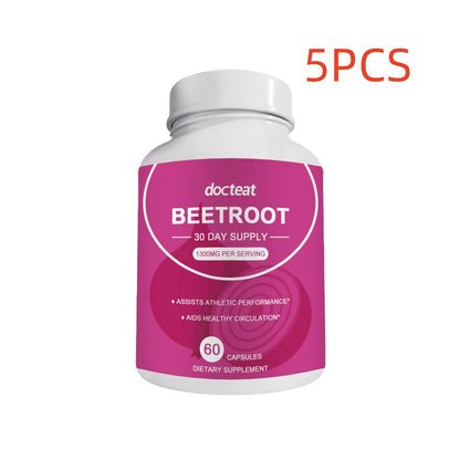 Docteat Beet Root Capsule Beet Root Extract Is Rich In Dietary Fiber