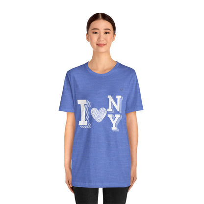 TS-081ML-24 I Love NY Newyork T Shirt Gift
