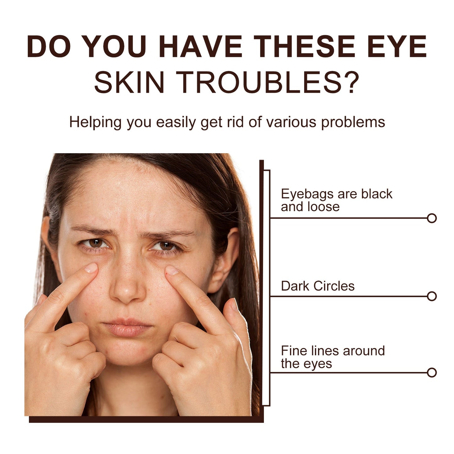 Wiyun Retinol Eye Cream Firming, Moisturizing, Lifting And Smoothing Fine Lines Crow's Feet Anti-wrinkle Eye Cream