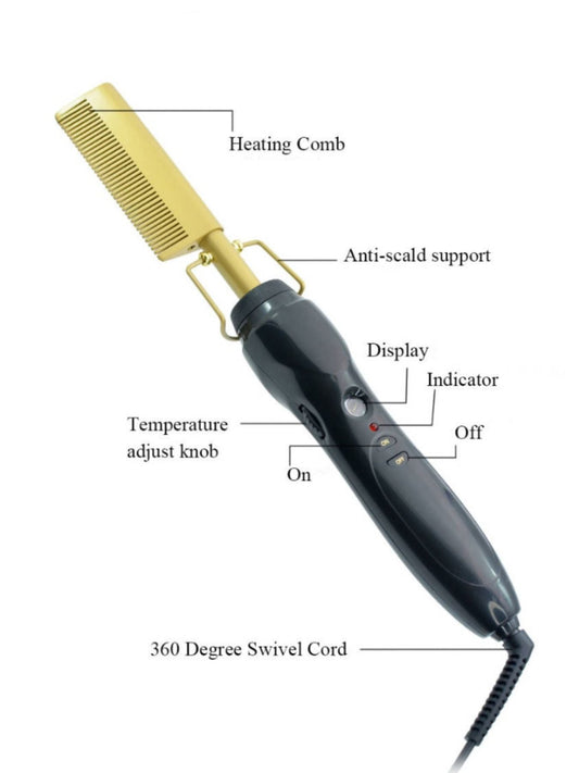 Heated Straightening Comb