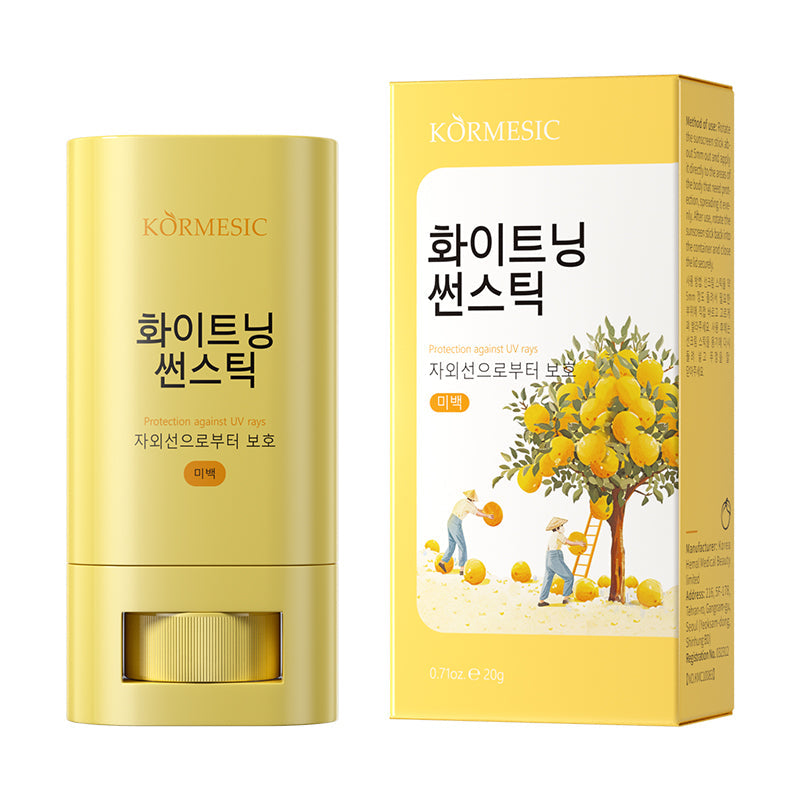 KORMESIC Yuzu Niacinamide Whitening Sunscreen Stick KR