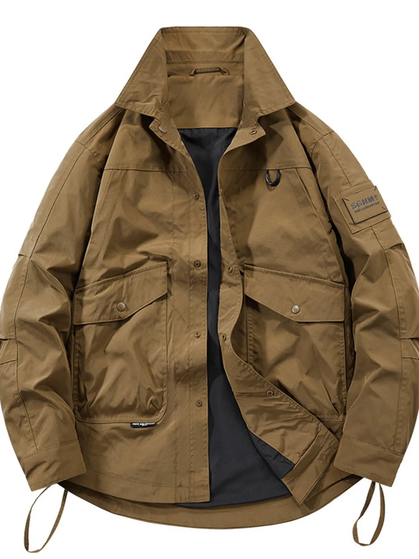 Men's Plus Size Urban Style Cargo Jacket