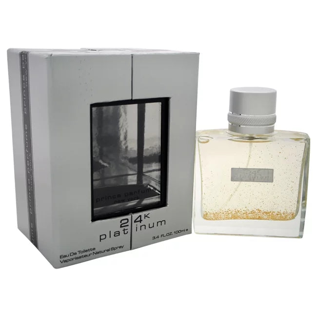 24K Platinum 3.4oz Eau De Toilette Men Discontinued