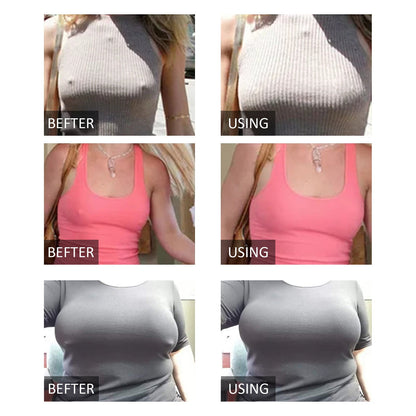EELHOE Invisible Breast Tape, Anti-Protrusion Areola Invisible Wedding Bra Breathable Tape