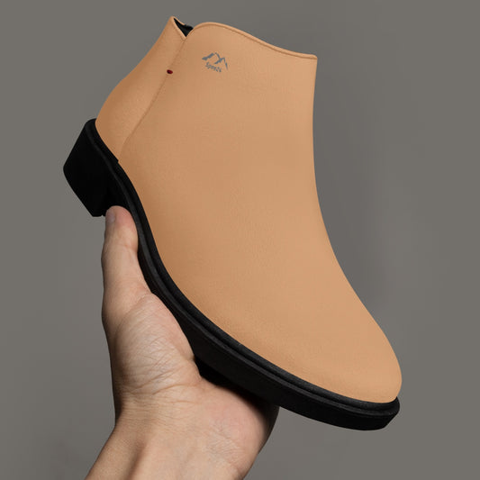 SHO-019BN-24  Fashion Zipper Boots