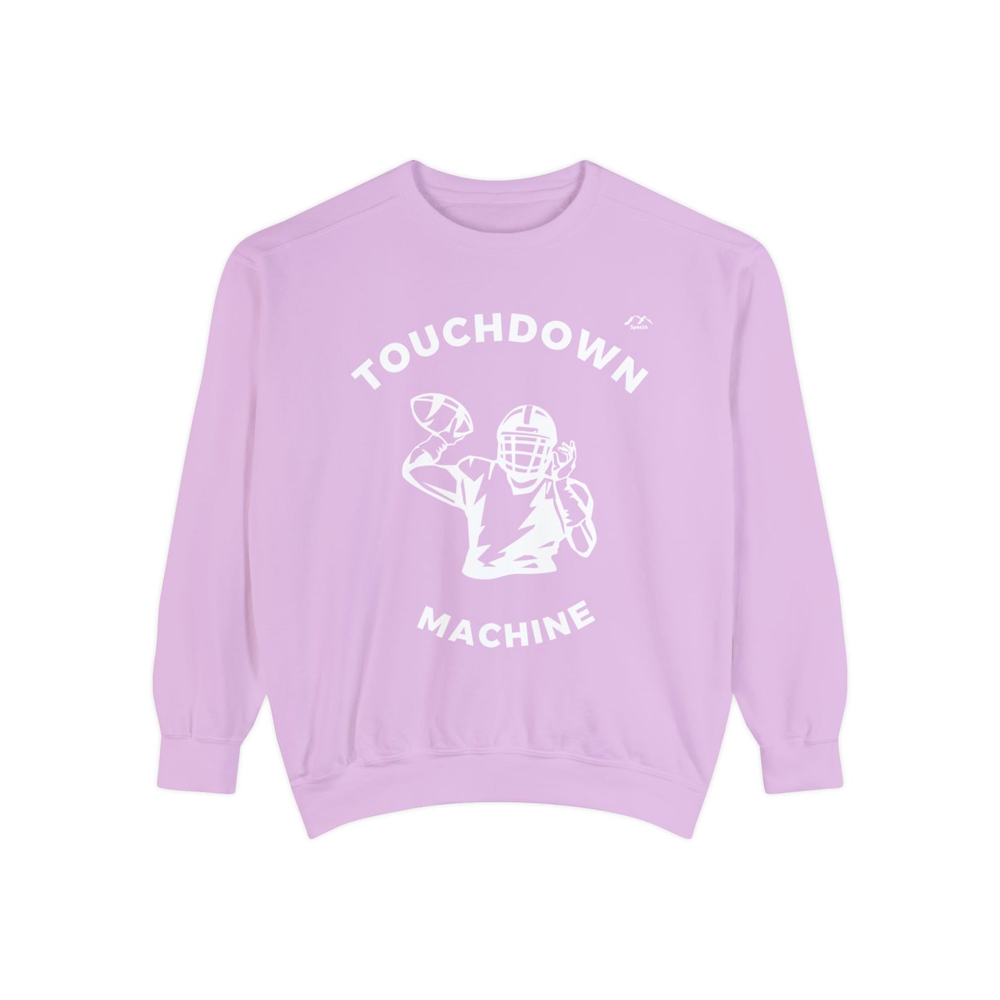 SW-117ML-24 Unisex Garment-Dyed Sweatshirt long sleeve sweat shirt for Football Rugby lovers