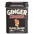 Ginger Delights Ginger Mint Blood Orange, 1.07 oz Tins, Case of 12