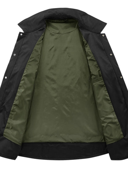 Men's Casual Snap Down Jacket