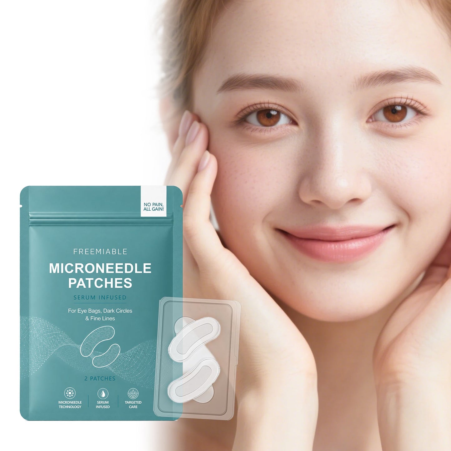 Eye Microneedle Patch 2pcs