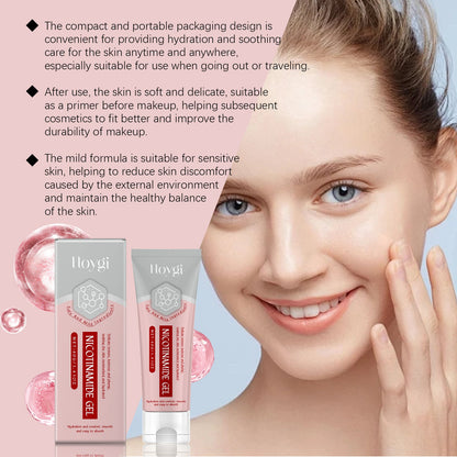 Hoygi Niacinamide Facial Gel Deeply Nourises Facial Skin Repair Moisturizing Massage Moisturizing Gel