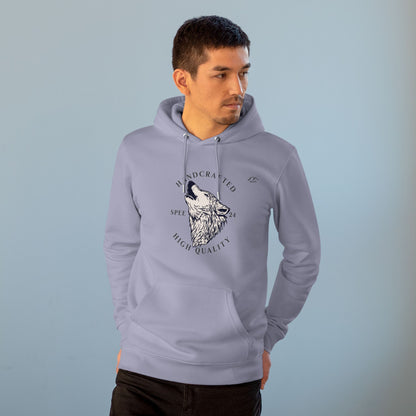 HD-052ML-24 Howling Wolf Hoodie Wolf Art Wilderness Howl Design
