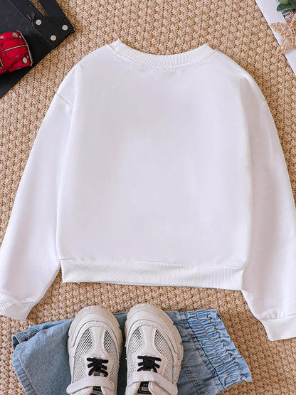 Children's Graphic Crew Neck Sweatshirt