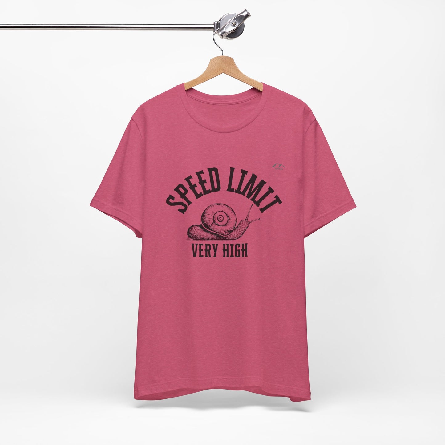 TS-091ML-24 Unisex Cute Snail T Shirt Slow And Steady Art