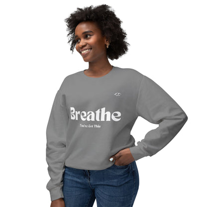 SW-114ML-24  Unisex Lightweight Crewneck Sweatshirt Mental Health Awareness Long Sleeve Shirt Cozy Comfort Tee for Generation Z Self-Care Shirt Mental Health Shirt Cozy Shirt