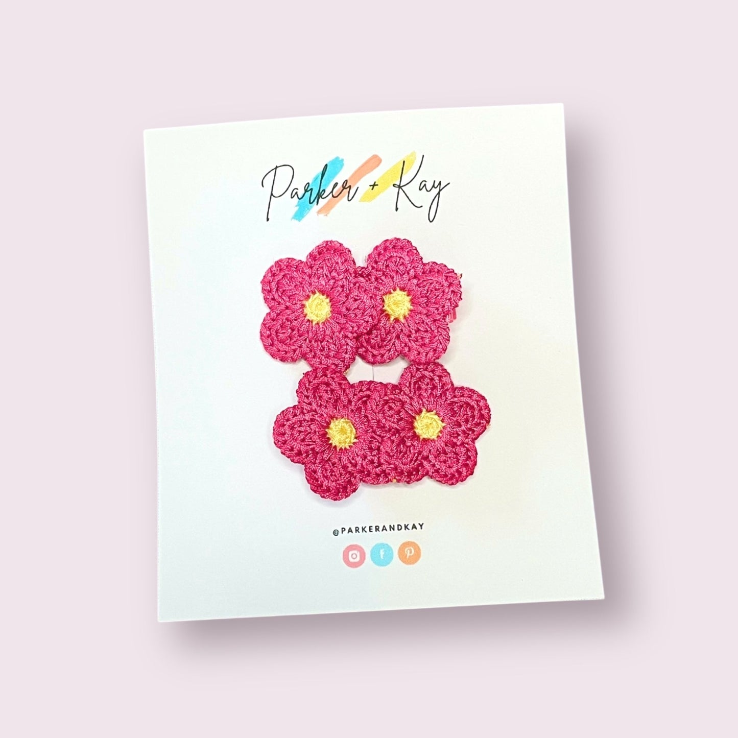 Sunny Blooms Hair Clips