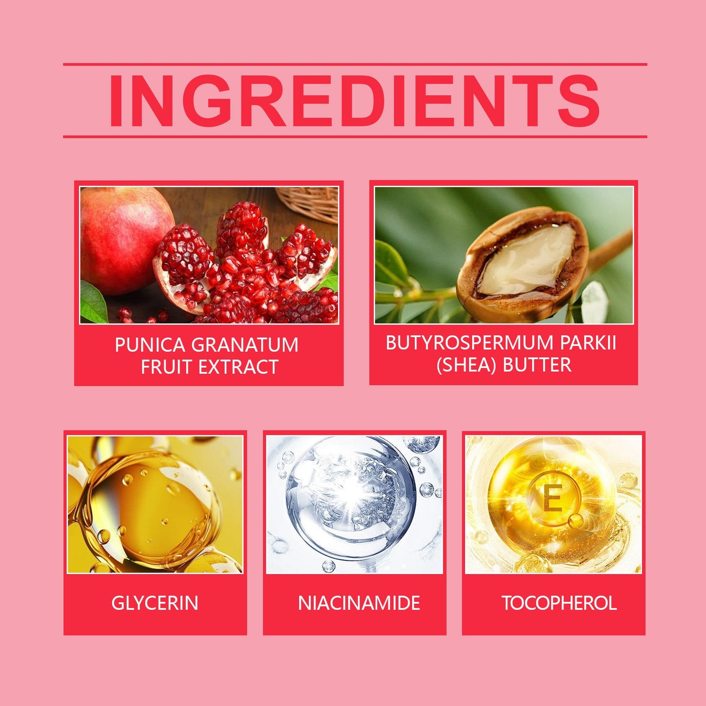 EELHOE Red Pomegranate Lip Mask, Moisturizes And Moisturizes Lips