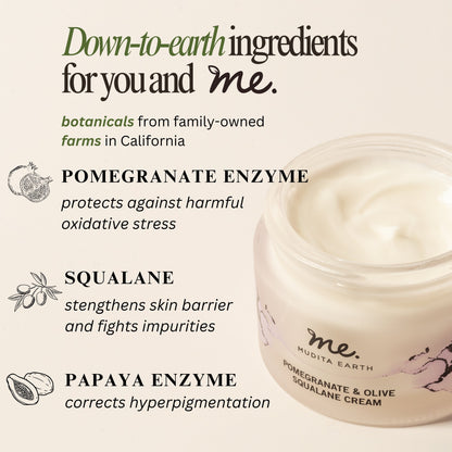 Pomegranate & Olive Squalane Cream