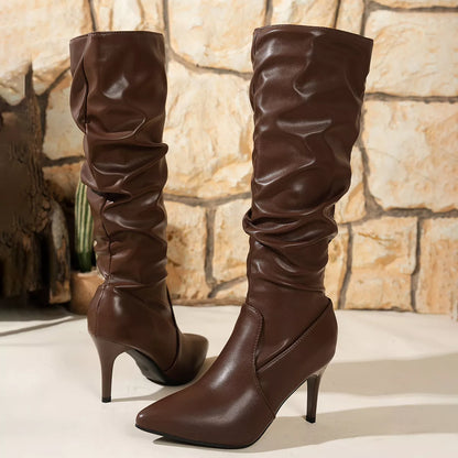 Point Toe Stiletto Boots
