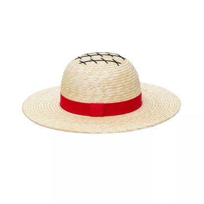 Classic Straw Sun Hat with Ribbon