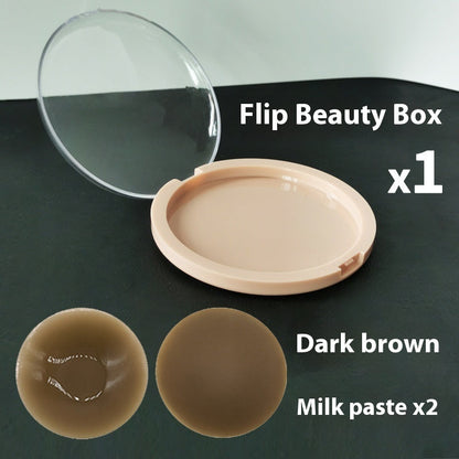 Anti Glare And Traceless Solid Silicone Nipple Patch