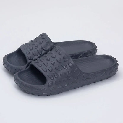 Open Toe Platform Slippers