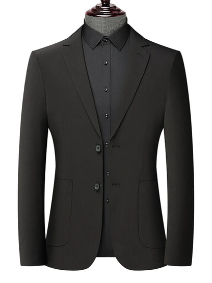 Men's Button Up Long Sleeve Blazer