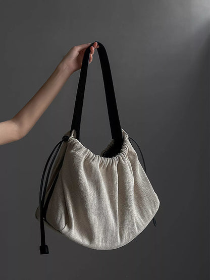 Drawstring Closure Handbag